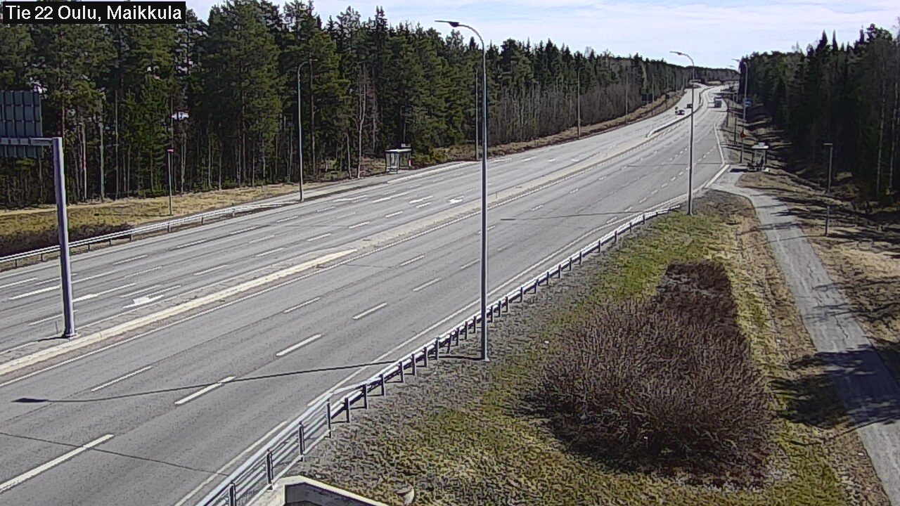 Kelikamerat Kuva Tie 22 Oulu Maikkula, Oulu, Pohjois-Pohjanmaa