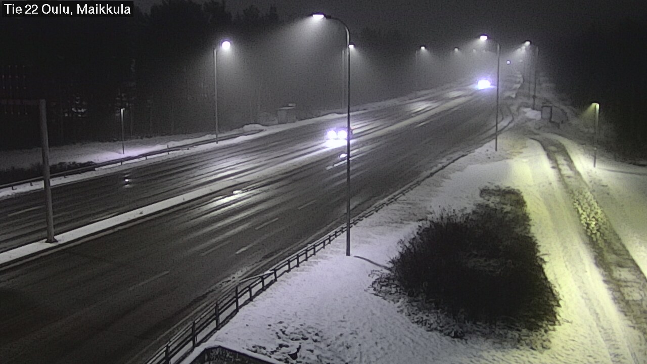Weather Camera Image Road 22 Oulu Maikkula, Oulu, Pohjois-Pohjanmaa