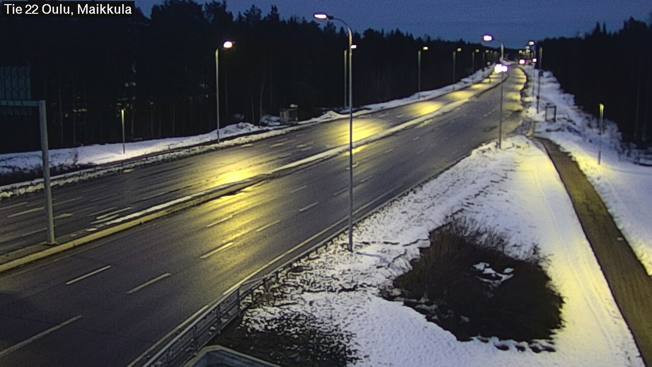 Kelikamerat Kuva Tie 22 Oulu Maikkula, Oulu, Pohjois-Pohjanmaa