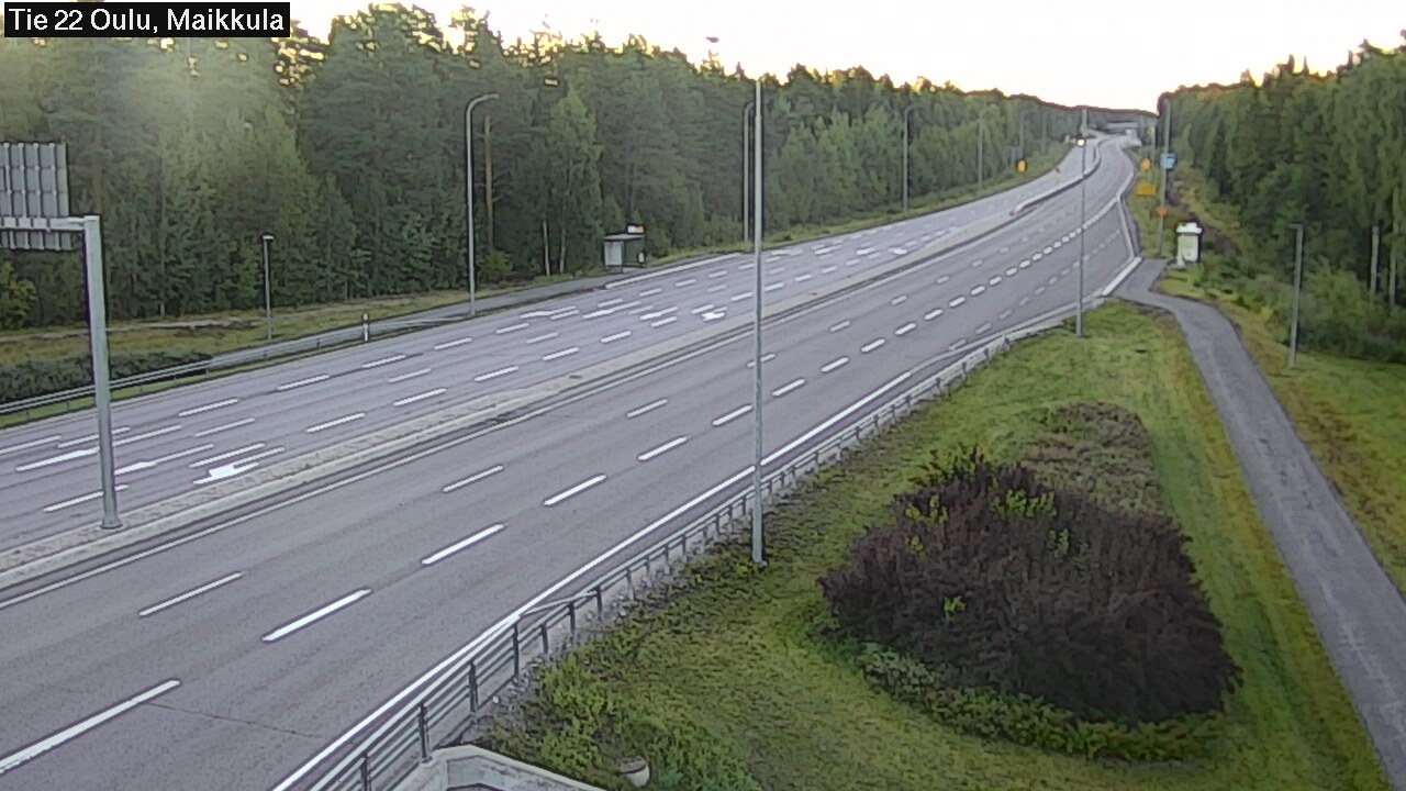 Kelikamerat Kuva Tie 22 Oulu Maikkula, Oulu, Pohjois-Pohjanmaa