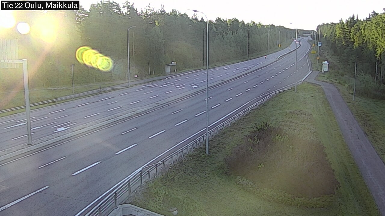 Kelikamerat Kuva Tie 22 Oulu Maikkula, Oulu, Pohjois-Pohjanmaa