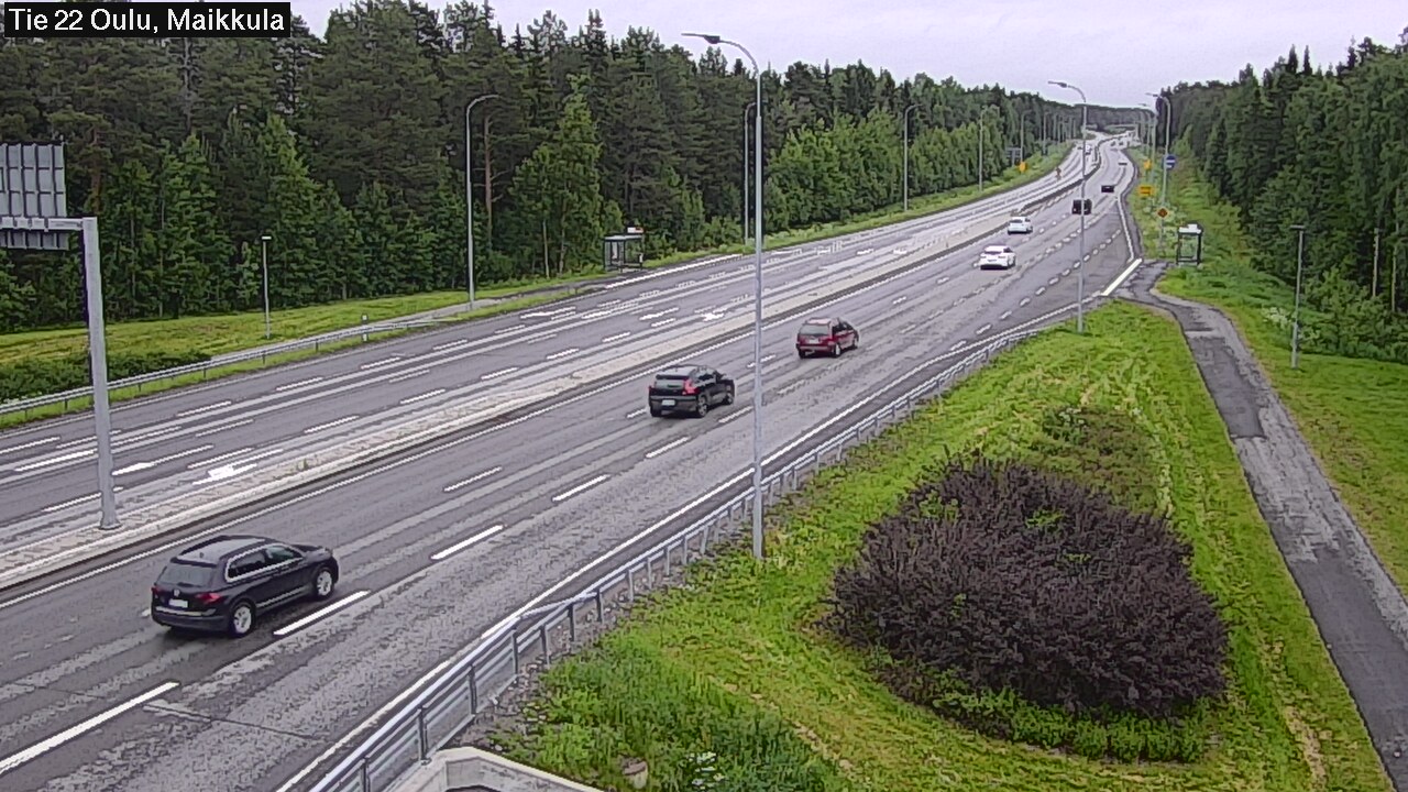 Kelikamerat Kuva Tie 22 Oulu Maikkula, Oulu, Pohjois-Pohjanmaa