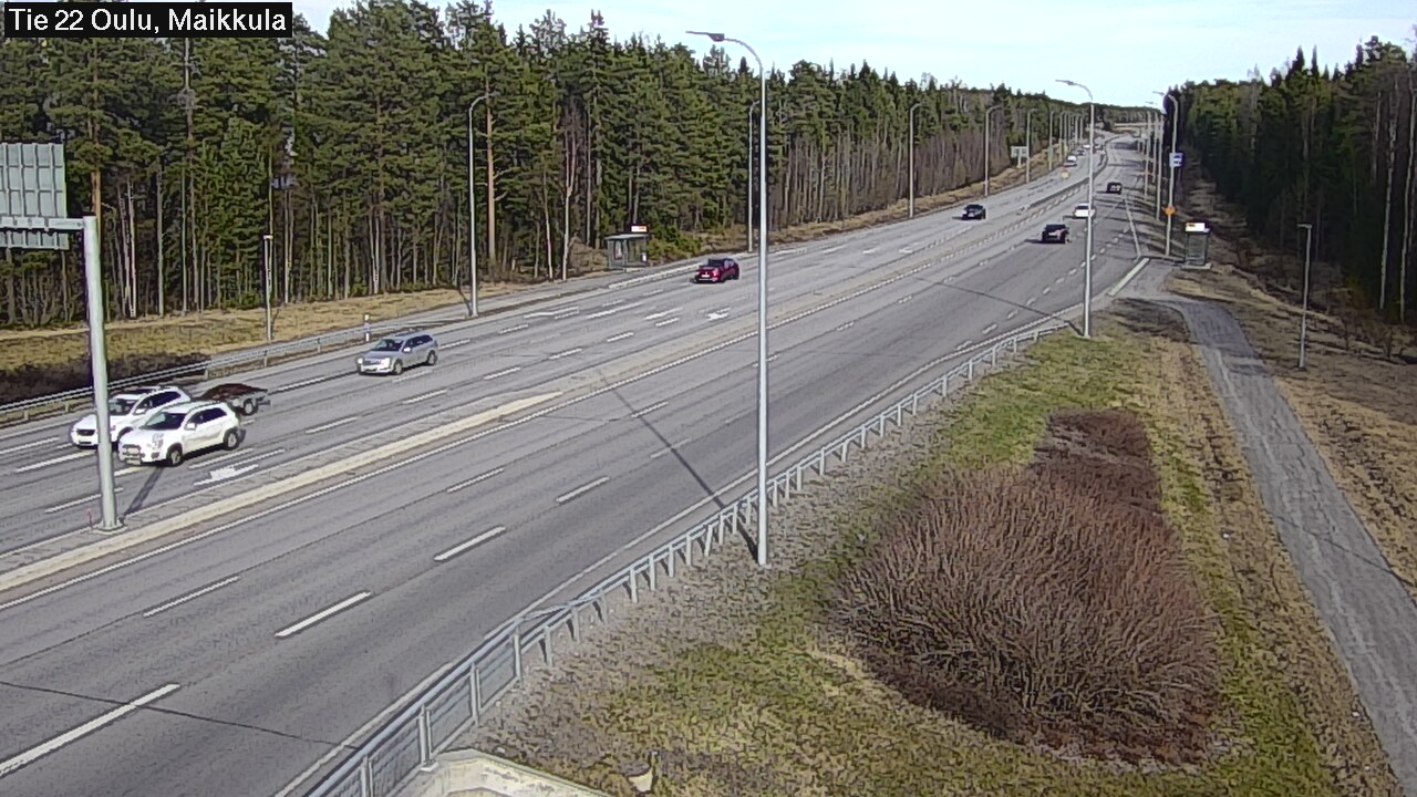 Kelikamerat Kuva Tie 22 Oulu Maikkula, Oulu, Pohjois-Pohjanmaa