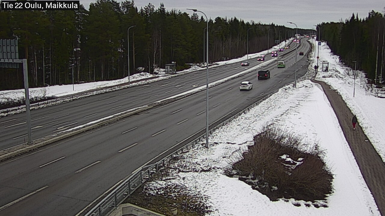 Kelikamerat Kuva Tie 22 Oulu Maikkula, Oulu, Pohjois-Pohjanmaa