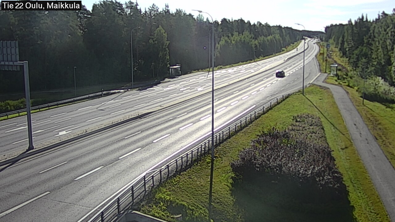 Weather Camera Image Road 22 Oulu Maikkula, Oulu, Pohjois-Pohjanmaa