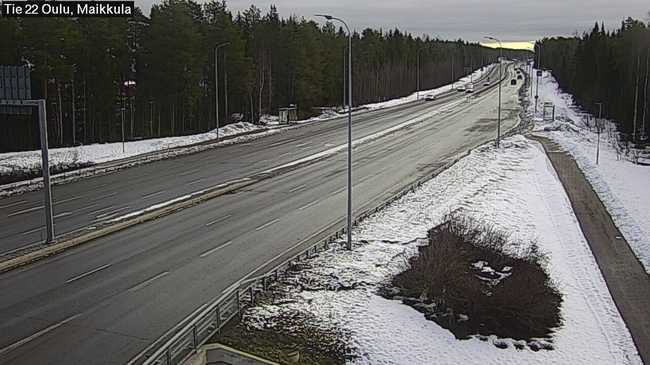 Kelikamerat Kuva Tie 22 Oulu Maikkula, Oulu, Pohjois-Pohjanmaa