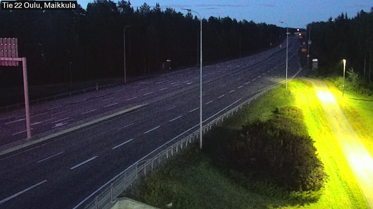 Kelikamerat Kuva Tie 22 Oulu Maikkula, Oulu, Pohjois-Pohjanmaa
