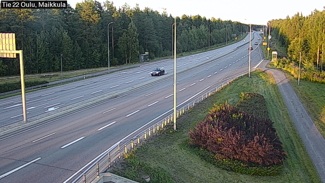 Kelikamerat Kuva Tie 22 Oulu Maikkula, Oulu, Pohjois-Pohjanmaa
