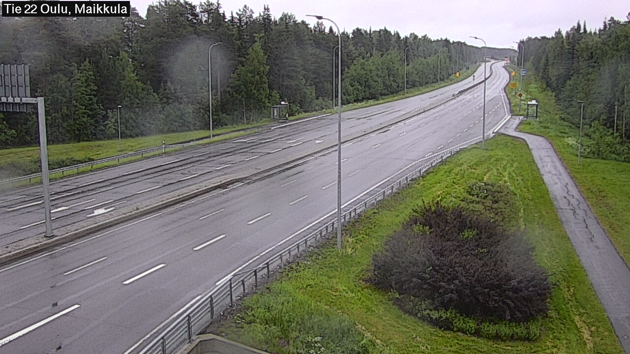 Kelikamerat Kuva Tie 22 Oulu Maikkula, Oulu, Pohjois-Pohjanmaa