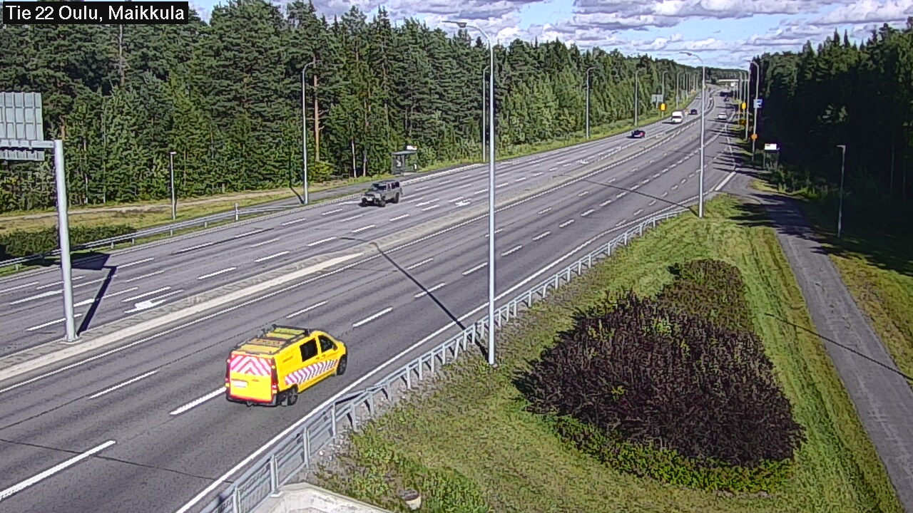 Kelikamerat Kuva Tie 22 Oulu Maikkula, Oulu, Pohjois-Pohjanmaa