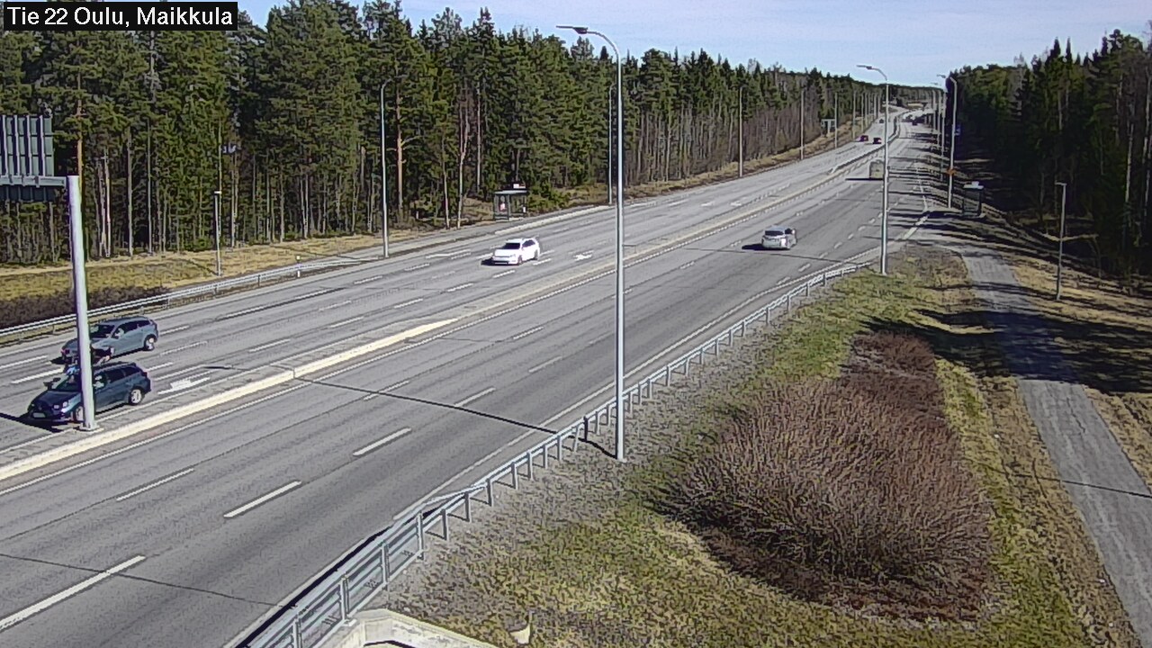Kelikamerat Kuva Tie 22 Oulu Maikkula, Oulu, Pohjois-Pohjanmaa