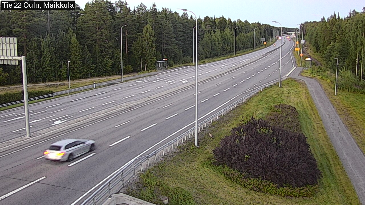 Kelikamerat Kuva Tie 22 Oulu Maikkula, Oulu, Pohjois-Pohjanmaa
