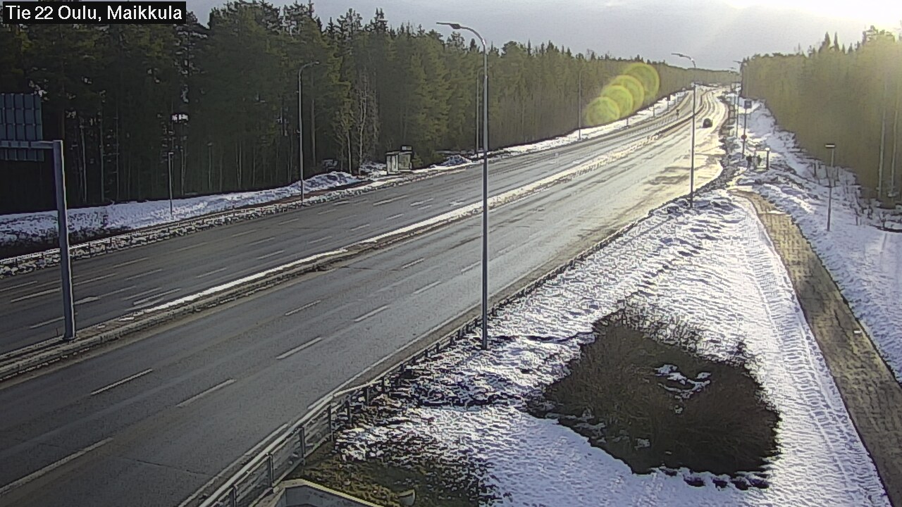 Kelikamerat Kuva Tie 22 Oulu Maikkula, Oulu, Pohjois-Pohjanmaa