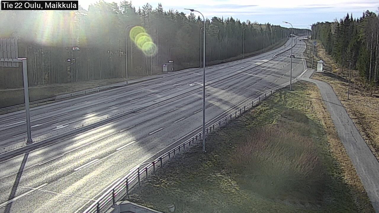 Kelikamerat Kuva Tie 22 Oulu Maikkula, Oulu, Pohjois-Pohjanmaa