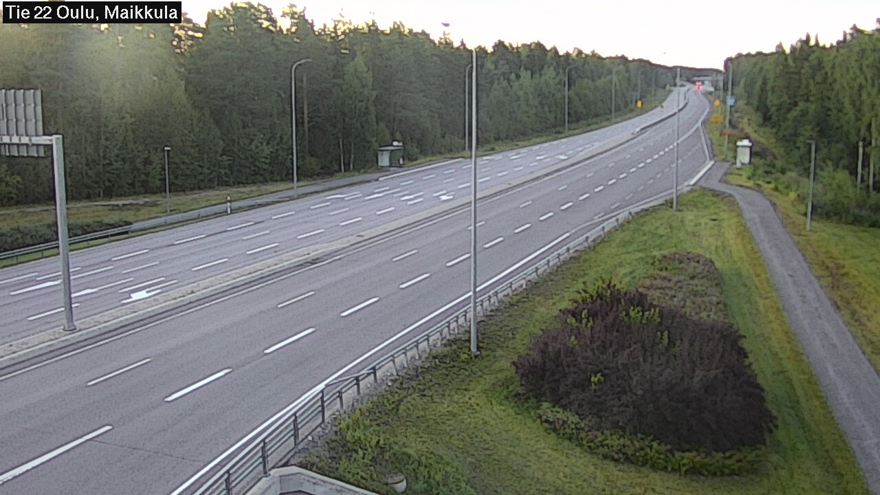 Kelikamerat Kuva Tie 22 Oulu Maikkula, Oulu, Pohjois-Pohjanmaa