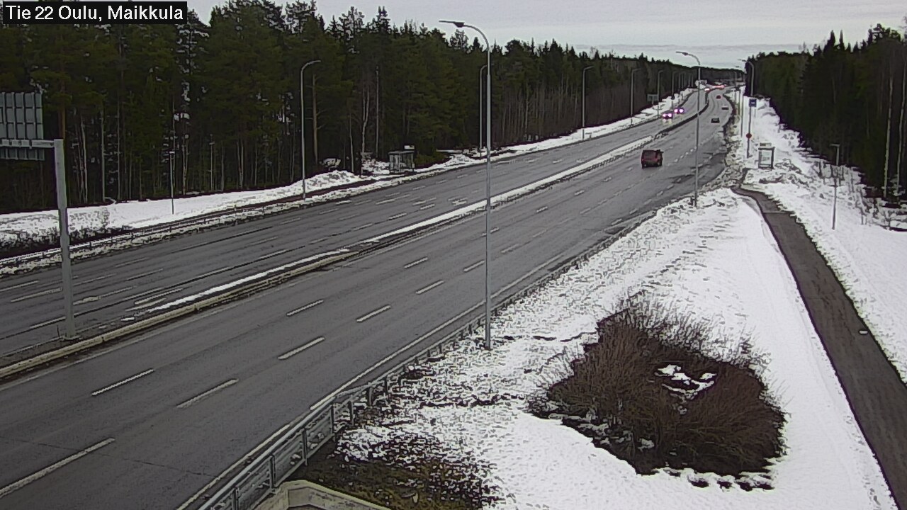 Kelikamerat Kuva Tie 22 Oulu Maikkula, Oulu, Pohjois-Pohjanmaa