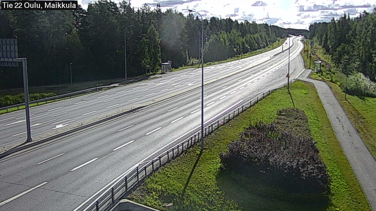 Kelikamerat Kuva Tie 22 Oulu Maikkula, Oulu, Pohjois-Pohjanmaa