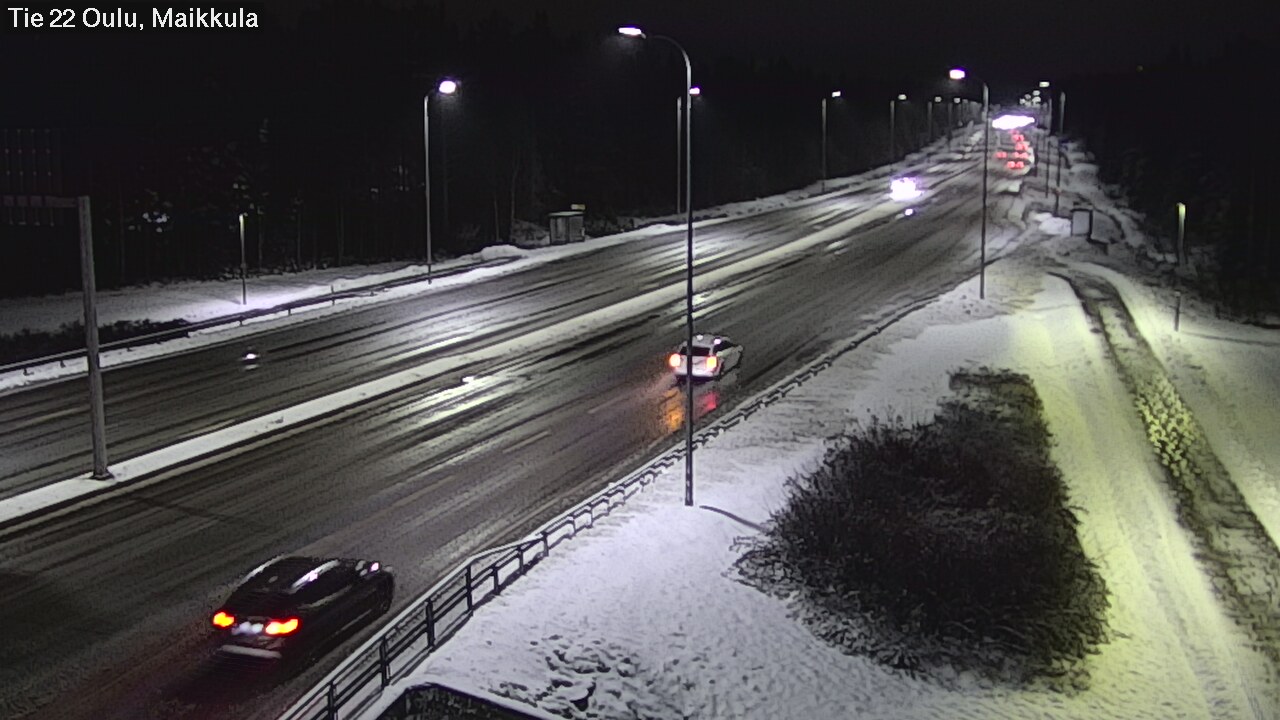 Weather Camera Image Road 22 Oulu Maikkula, Oulu, Pohjois-Pohjanmaa