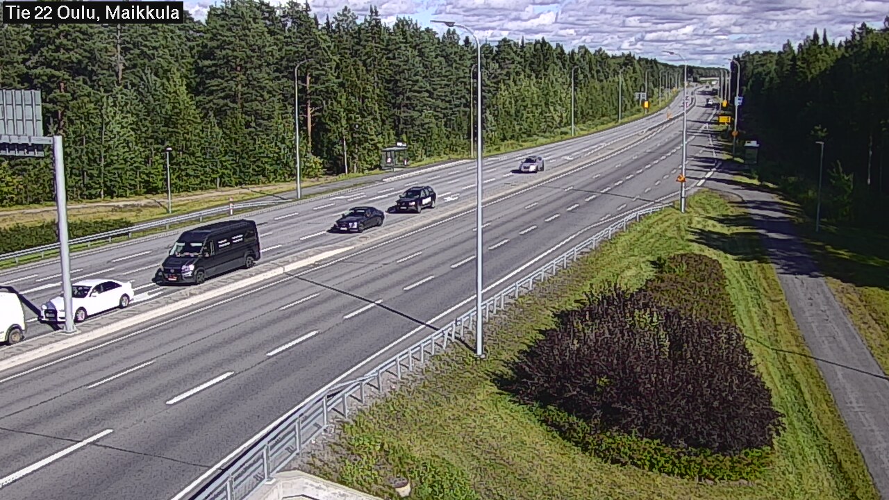 Kelikamerat Kuva Tie 22 Oulu Maikkula, Oulu, Pohjois-Pohjanmaa