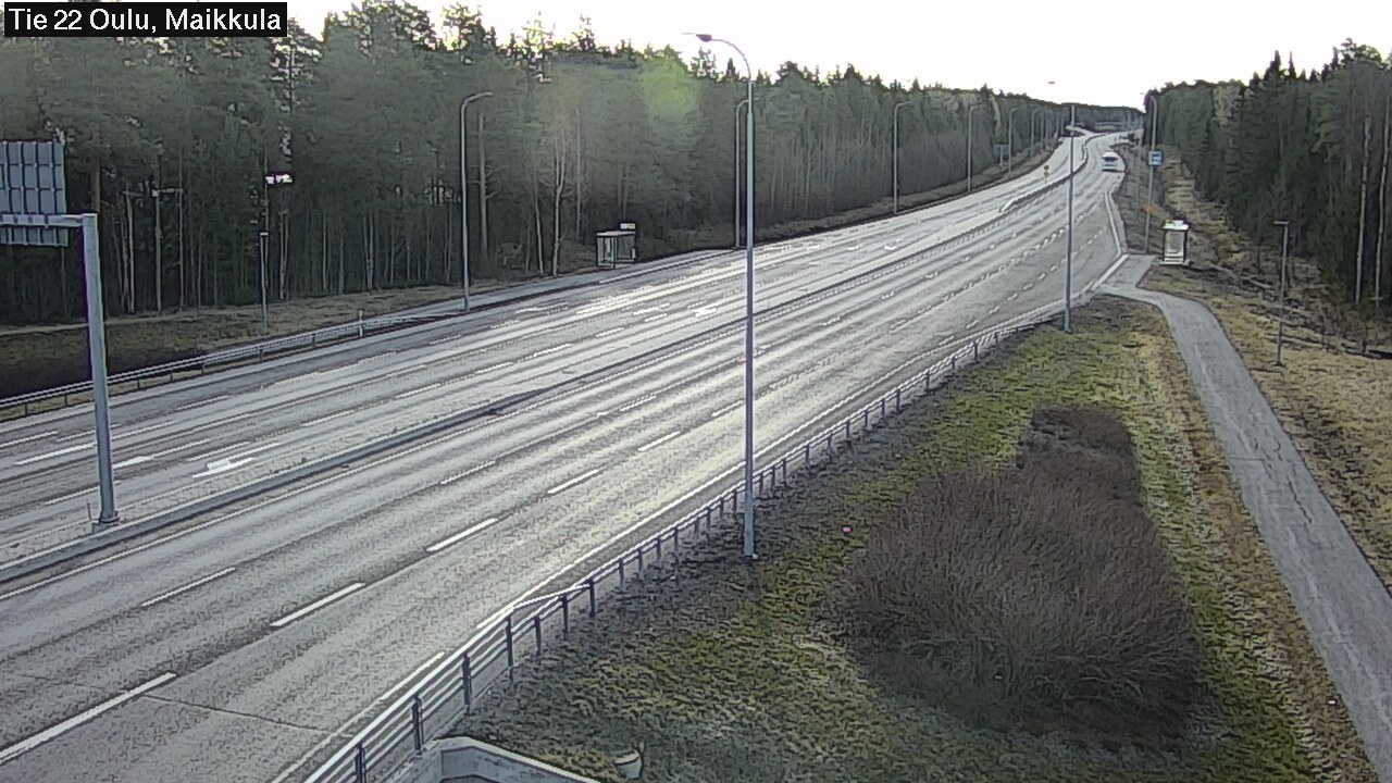 Kelikamerat Kuva Tie 22 Oulu Maikkula, Oulu, Pohjois-Pohjanmaa