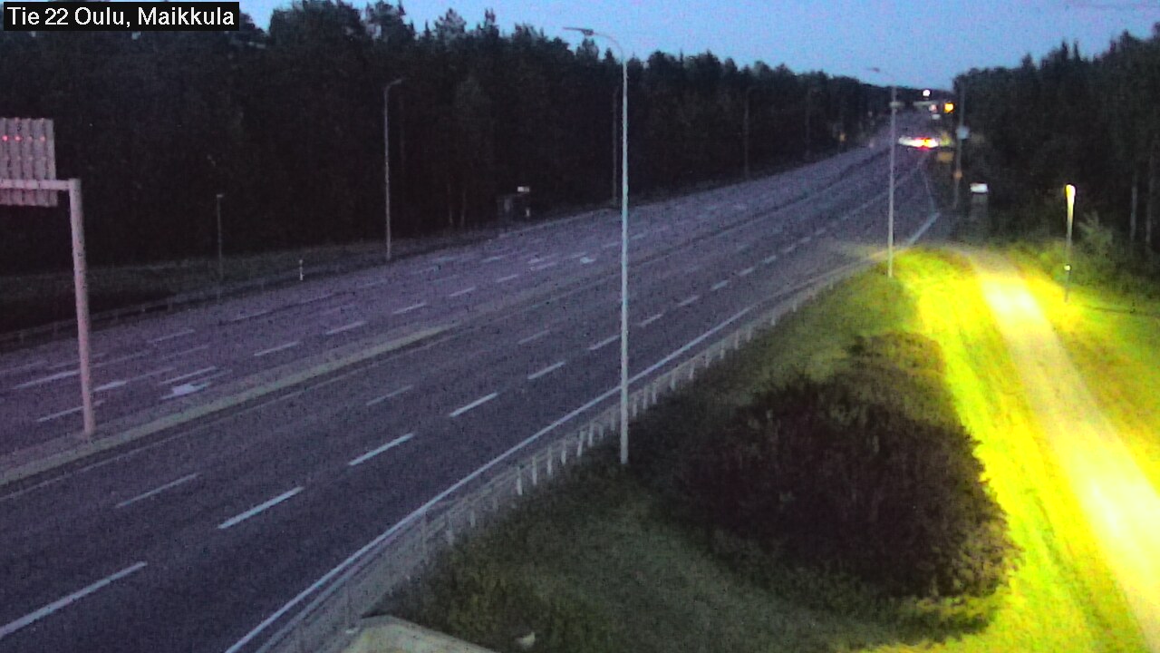 Kelikamerat Kuva Tie 22 Oulu Maikkula, Oulu, Pohjois-Pohjanmaa
