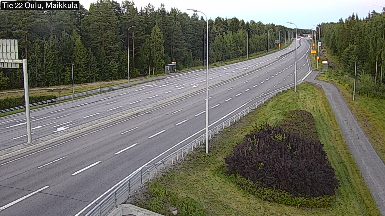 Kelikamerat Kuva Tie 22 Oulu Maikkula, Oulu, Pohjois-Pohjanmaa