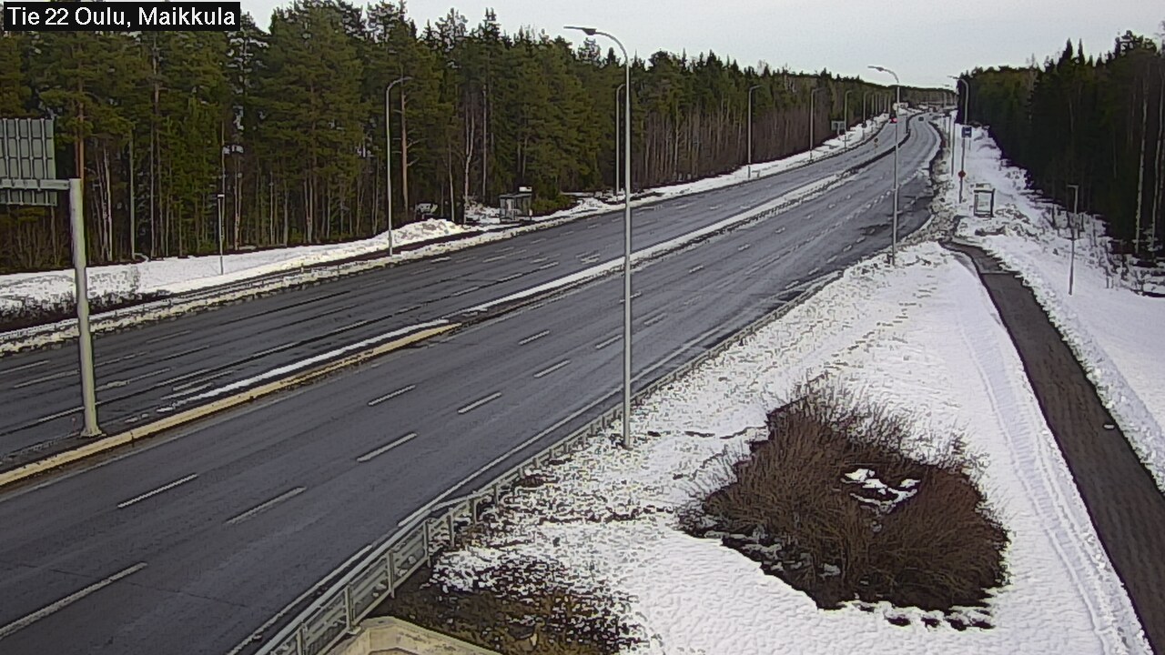 Kelikamerat Kuva Tie 22 Oulu Maikkula, Oulu, Pohjois-Pohjanmaa