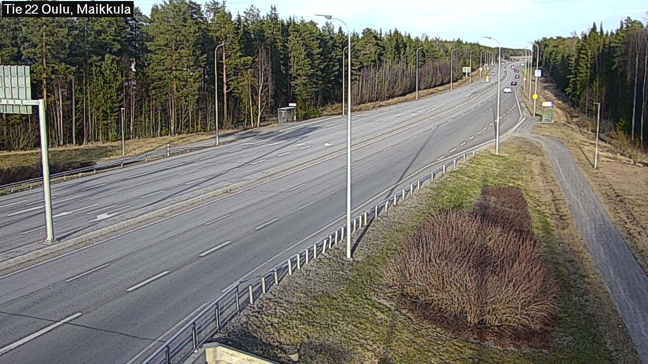 Kelikamerat Kuva Tie 22 Oulu Maikkula, Oulu, Pohjois-Pohjanmaa