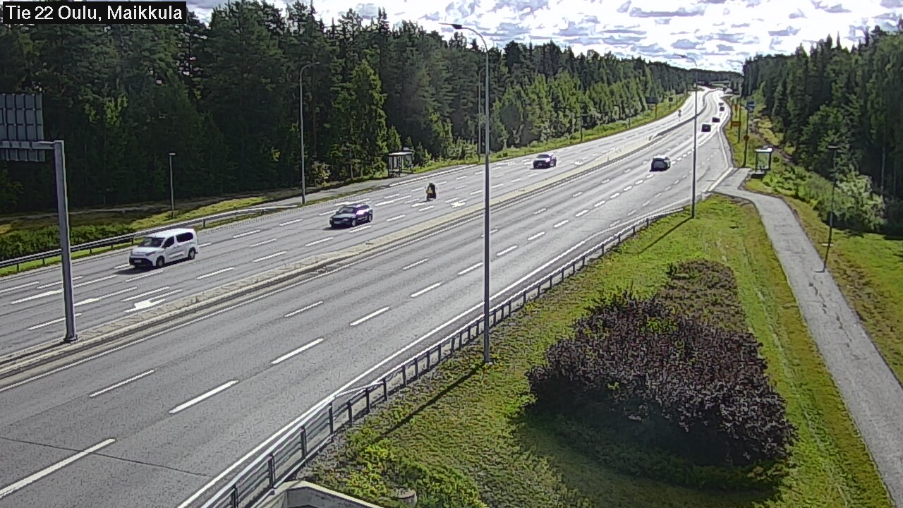Weather Camera Image Road 22 Oulu Maikkula, Oulu, Pohjois-Pohjanmaa