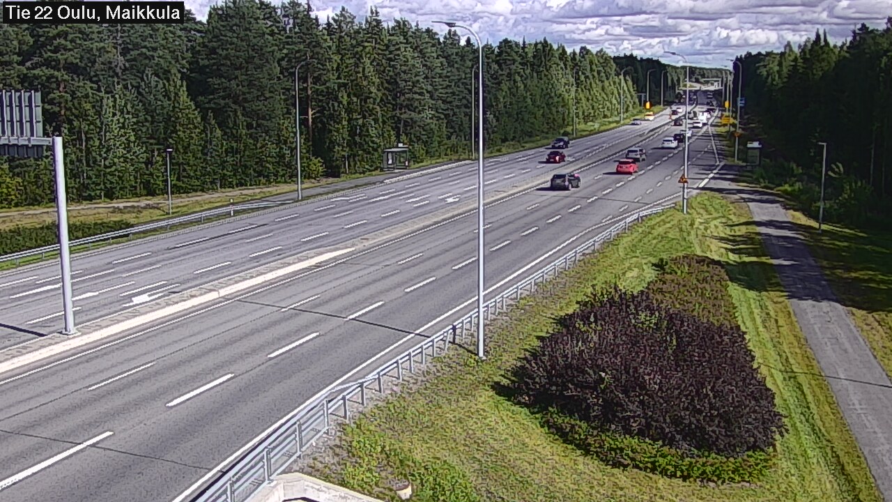 Kelikamerat Kuva Tie 22 Oulu Maikkula, Oulu, Pohjois-Pohjanmaa
