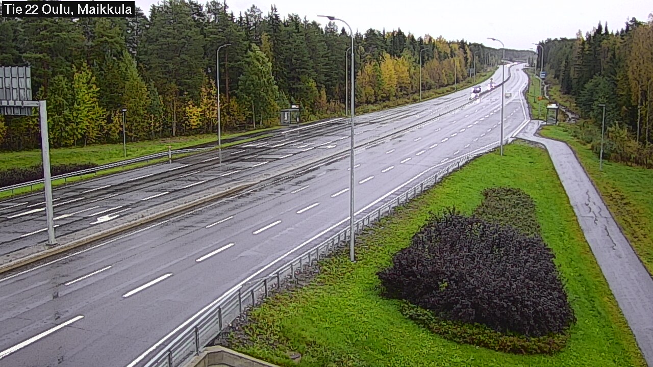Weather Camera Image Road 22 Oulu Maikkula, Oulu, Pohjois-Pohjanmaa