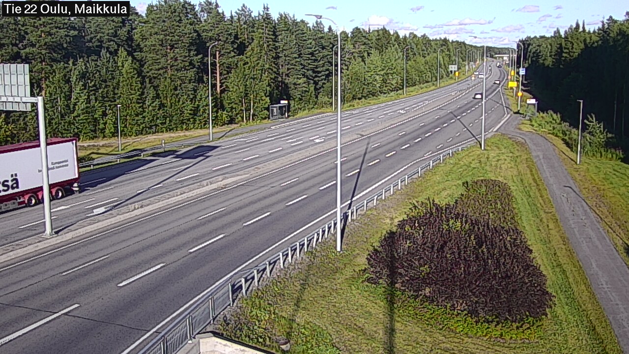 Kelikamerat Kuva Tie 22 Oulu Maikkula, Oulu, Pohjois-Pohjanmaa