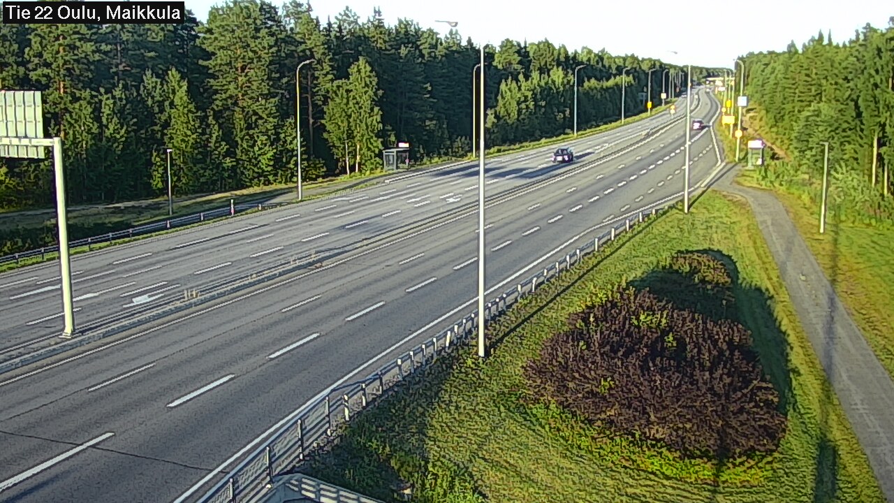 Kelikamerat Kuva Tie 22 Oulu Maikkula, Oulu, Pohjois-Pohjanmaa