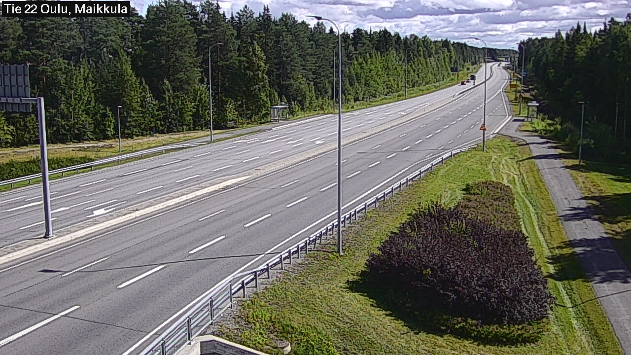 Kelikamerat Kuva Tie 22 Oulu Maikkula, Oulu, Pohjois-Pohjanmaa