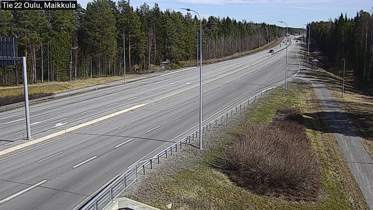 Kelikamerat Kuva Tie 22 Oulu Maikkula, Oulu, Pohjois-Pohjanmaa