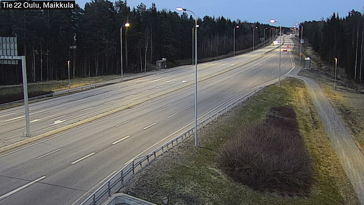 Kelikamerat Kuva Tie 22 Oulu Maikkula, Oulu, Pohjois-Pohjanmaa