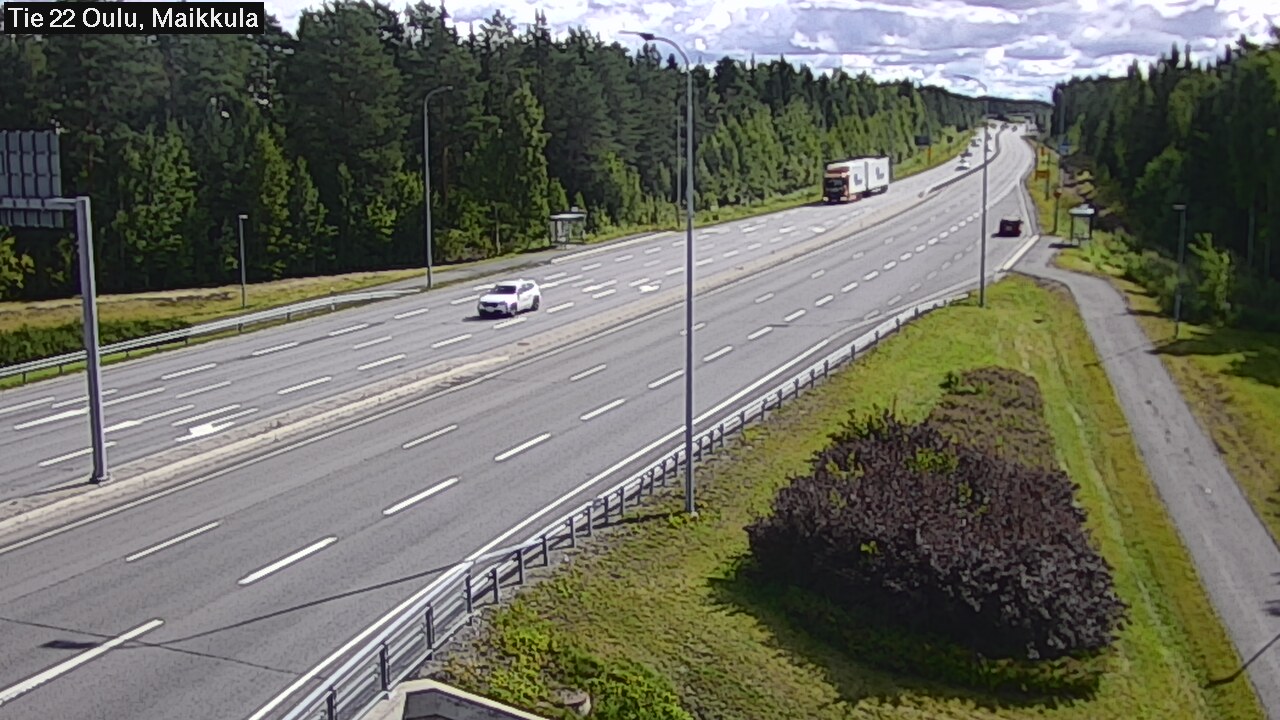 Weather Camera Image Road 22 Oulu Maikkula, Oulu, Pohjois-Pohjanmaa