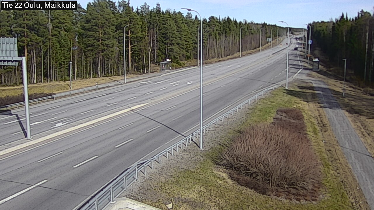 Kelikamerat Kuva Tie 22 Oulu Maikkula, Oulu, Pohjois-Pohjanmaa