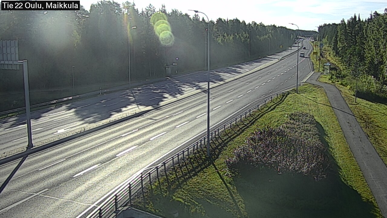 Weather Camera Image Road 22 Oulu Maikkula, Oulu, Pohjois-Pohjanmaa