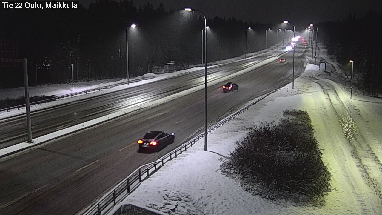 Weather Camera Image Road 22 Oulu Maikkula, Oulu, Pohjois-Pohjanmaa