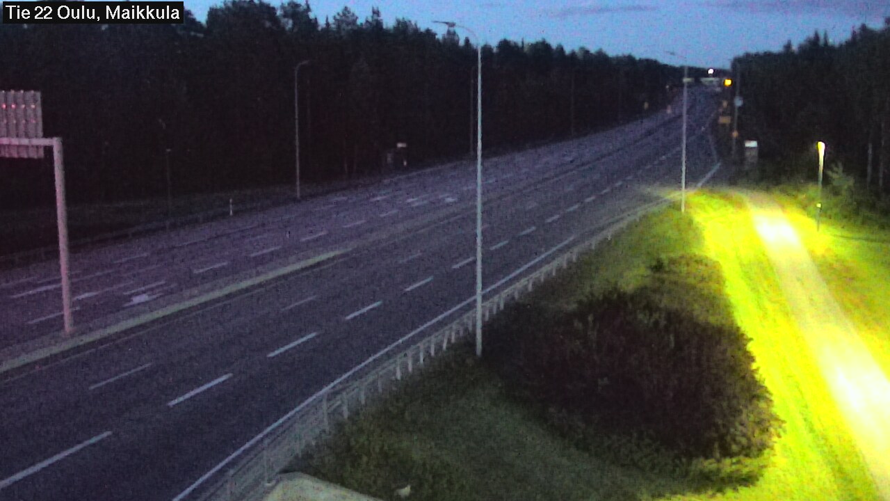 Kelikamerat Kuva Tie 22 Oulu Maikkula, Oulu, Pohjois-Pohjanmaa