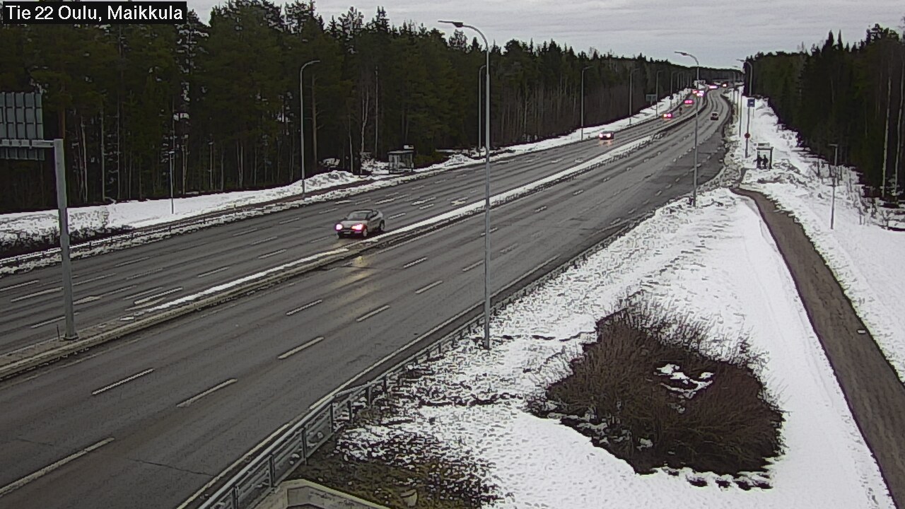 Kelikamerat Kuva Tie 22 Oulu Maikkula, Oulu, Pohjois-Pohjanmaa