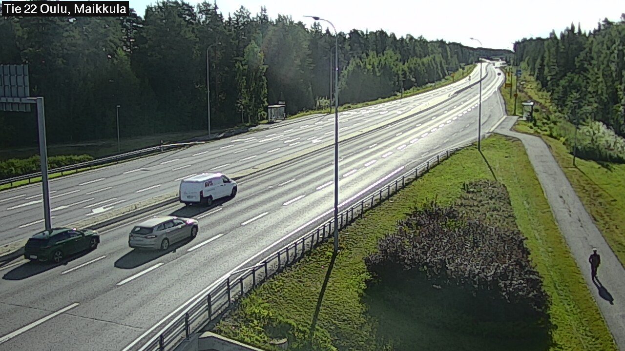 Weather Camera Image Road 22 Oulu Maikkula, Oulu, Pohjois-Pohjanmaa