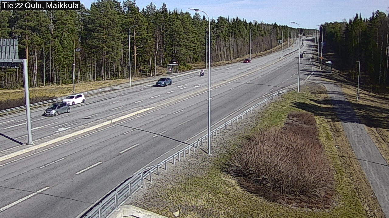 Kelikamerat Kuva Tie 22 Oulu Maikkula, Oulu, Pohjois-Pohjanmaa