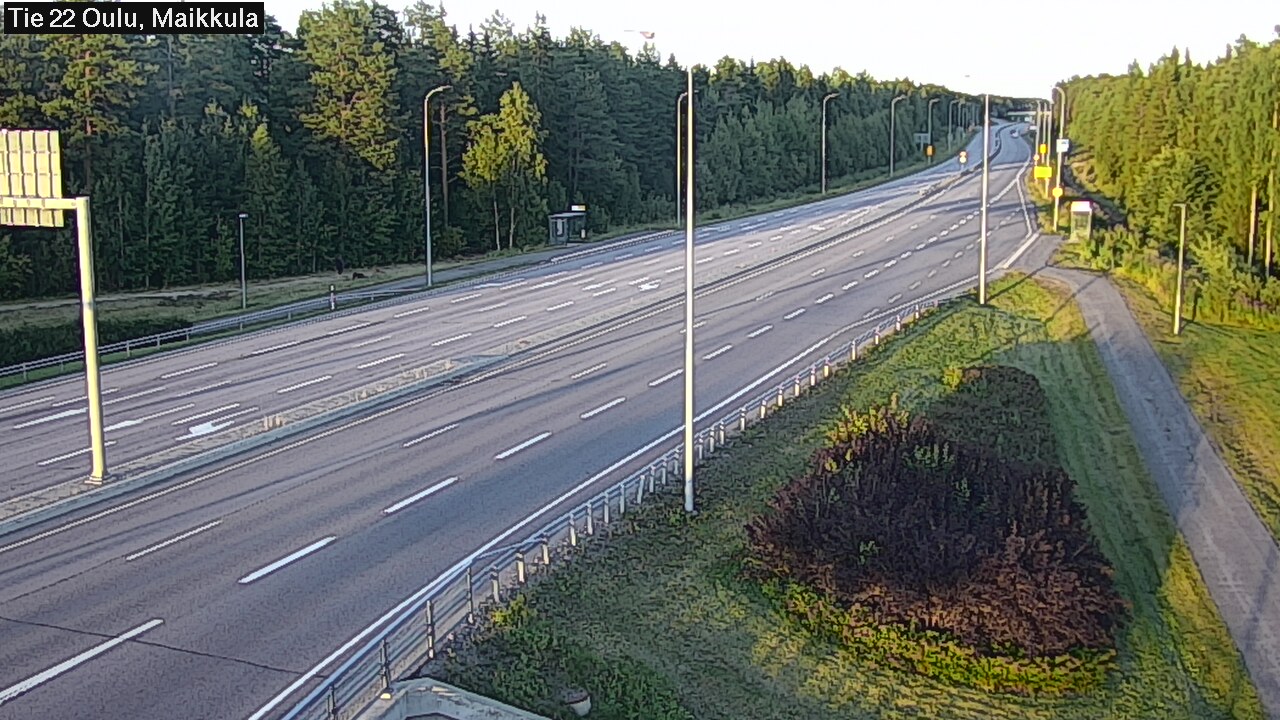 Kelikamerat Kuva Tie 22 Oulu Maikkula, Oulu, Pohjois-Pohjanmaa
