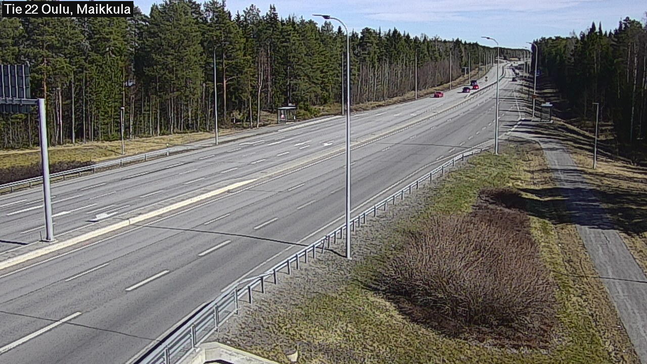Kelikamerat Kuva Tie 22 Oulu Maikkula, Oulu, Pohjois-Pohjanmaa