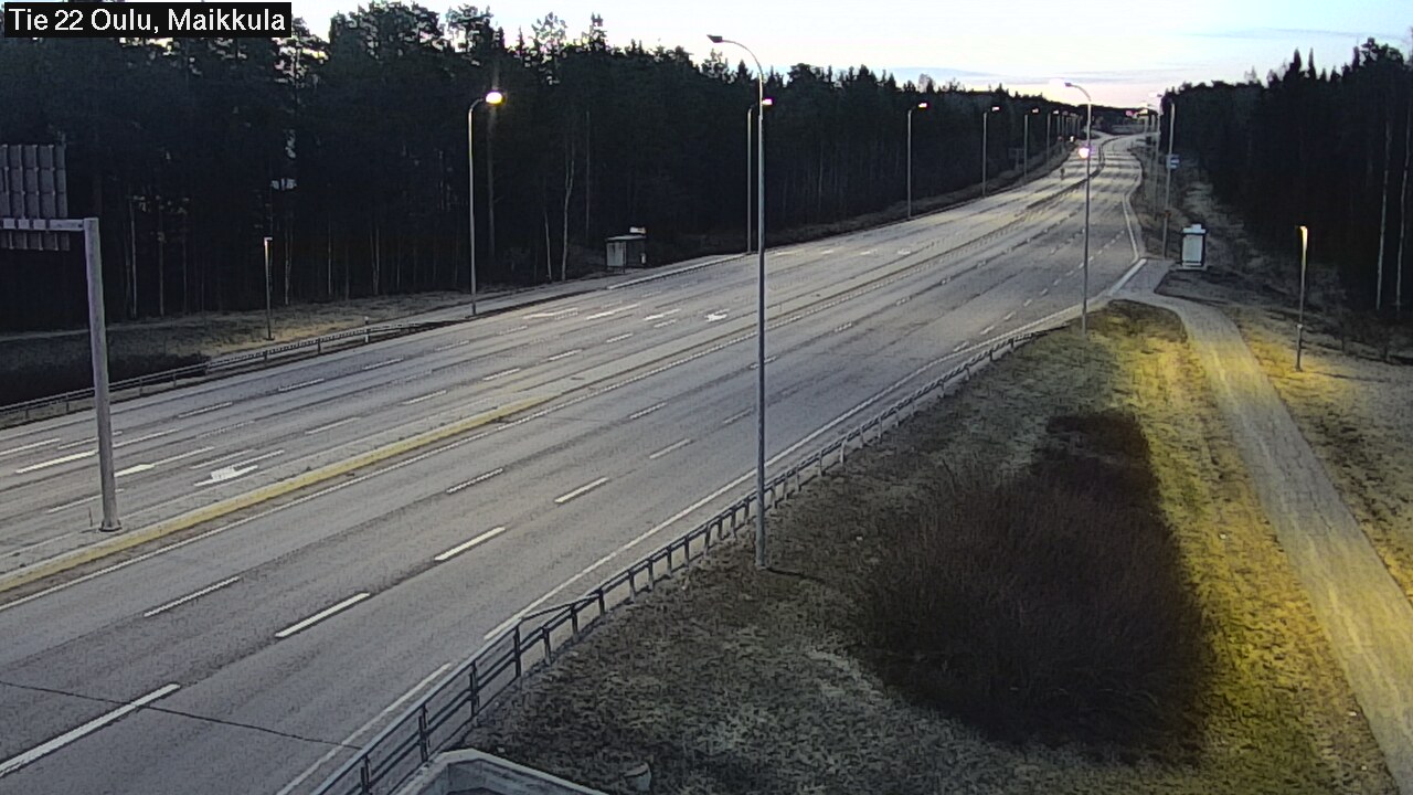 Kelikamerat Kuva Tie 22 Oulu Maikkula, Oulu, Pohjois-Pohjanmaa
