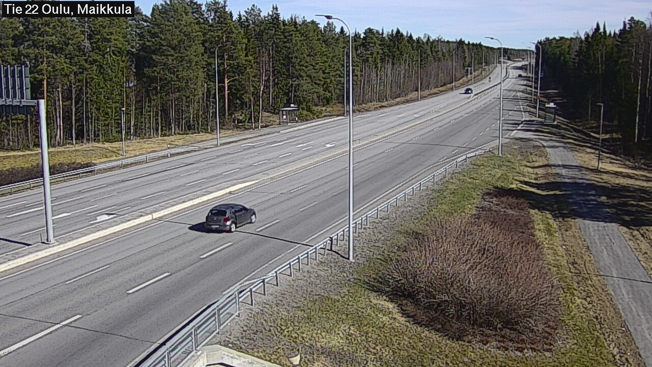 Kelikamerat Kuva Tie 22 Oulu Maikkula, Oulu, Pohjois-Pohjanmaa