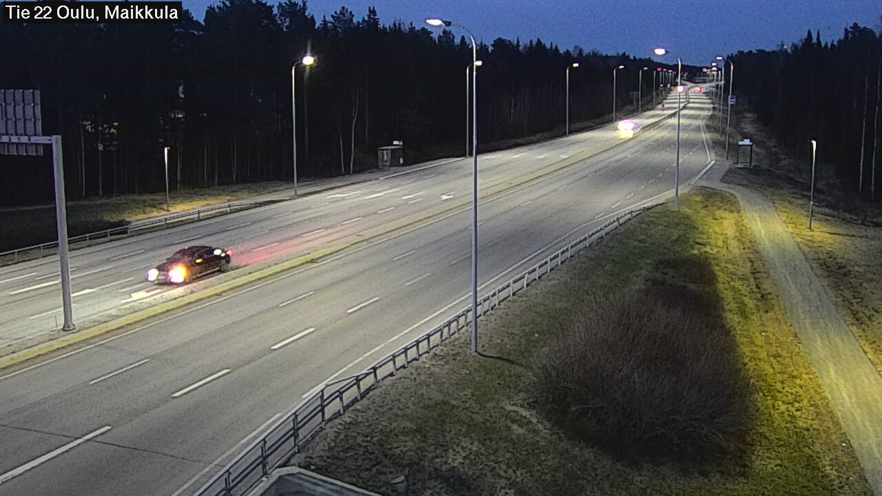Kelikamerat Kuva Tie 22 Oulu Maikkula, Oulu, Pohjois-Pohjanmaa
