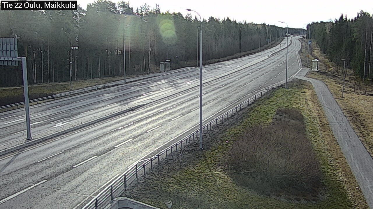 Kelikamerat Kuva Tie 22 Oulu Maikkula, Oulu, Pohjois-Pohjanmaa
